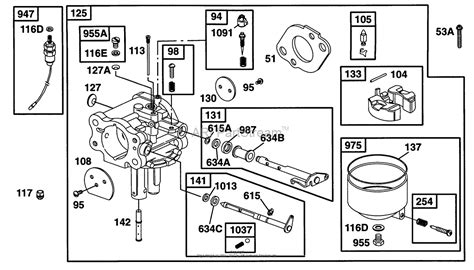 Hp Briggs And Stratton Carb Diagram Wiring - Oxygen Sensor Diagram