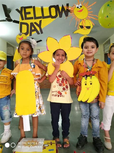 YELLOW DAY CELEBRATION 2019 :: St. Mary's Public School