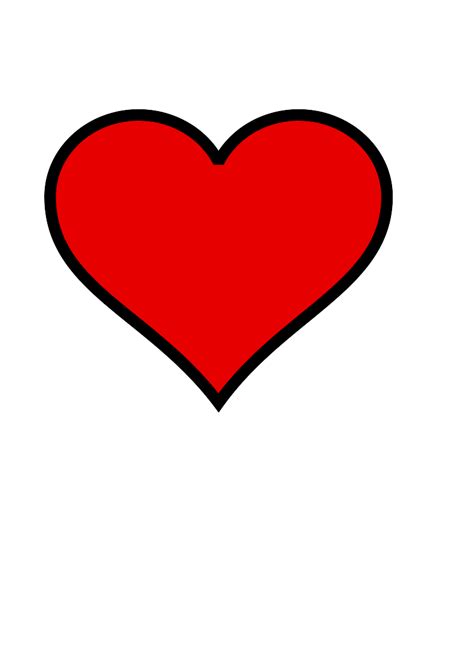 Valentine Heart Clip Art at Clker.com - vector clip art online, royalty free & public domain