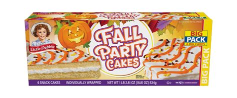 Fall Party Cakes Big Pack | Little Debbie