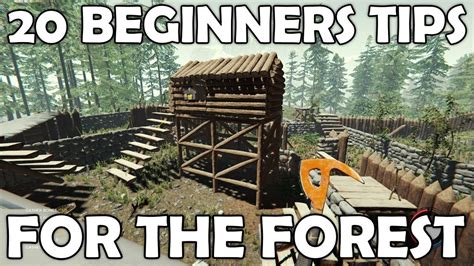 20 Beginners Tips for The Forest | Survival Game Guide ...