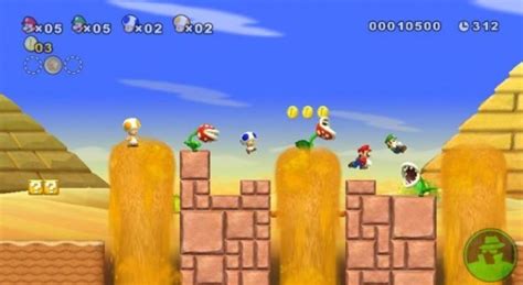 GameSpy: New Super Mario Bros. Wii Multiplayer Preview - Page 1