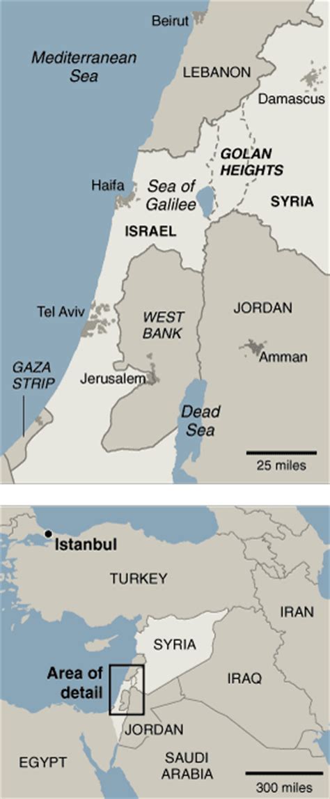 Timeline - Israel and Syria — Conflict and Negotiation - Interactive Graphic - NYTimes.com