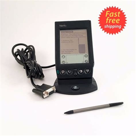 Palm VIIx PDA Wireless Handheld PDA W/ CRADLE and Stylus #Palm | Pdas, Pda, Gaming products