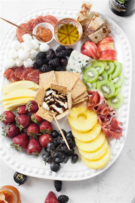 Delightful Fruit and Cheese Platter for a Tasty Gathering