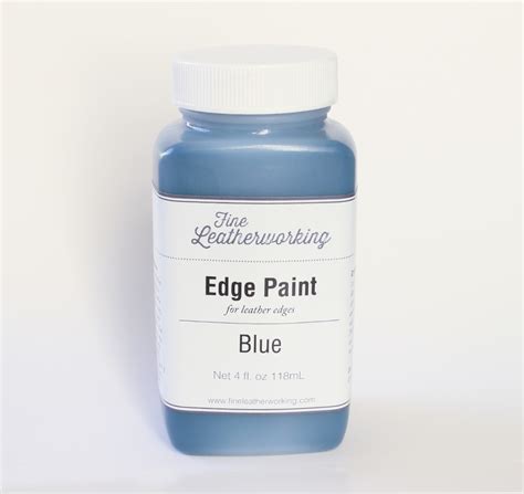 Leather Edge Paint: Blue | Fine Leatherworking