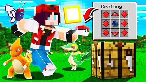 Pixelmon crafting pokeballs