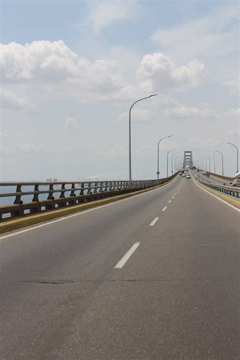 Bridge Over The Lake Of Maracaibo. Stock Image - Image of venezuela ...