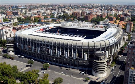 Download wallpapers Santiago Bernabeu Stadium, 4k, Madrid, Spain ...