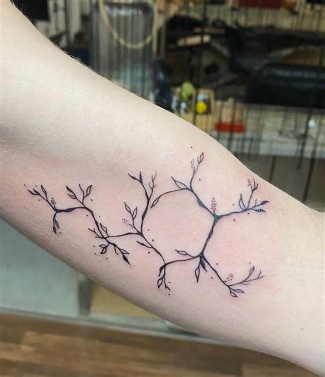 Dopamine Molecule Tattoo | Molecule tattoo, Dopamine tattoo, Science ...