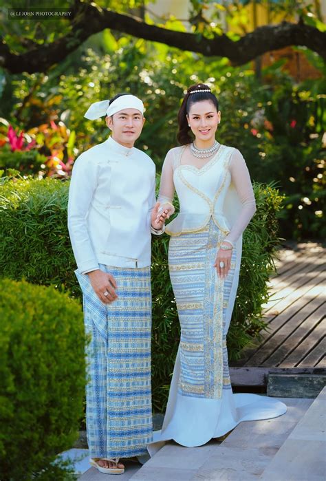 Myanmar traditional wedding dress – Artofit