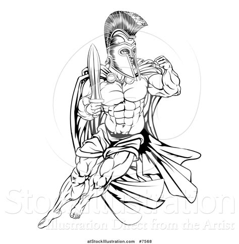 Gladiator Coloring Page : Coloring ancient Aquileia & Rome: Gladiator. 02 : Gladiator statue ...