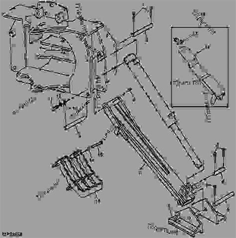 STABILIZER - BACKHOE John Deere 48 - BACKHOE - 46, 47, 48, 375, 447 ...