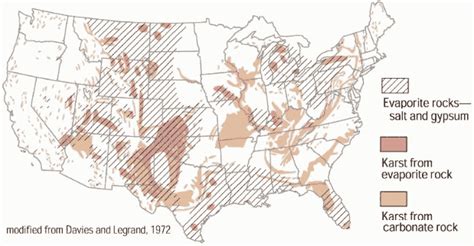 Sinkholes, from USGS Water-Science School