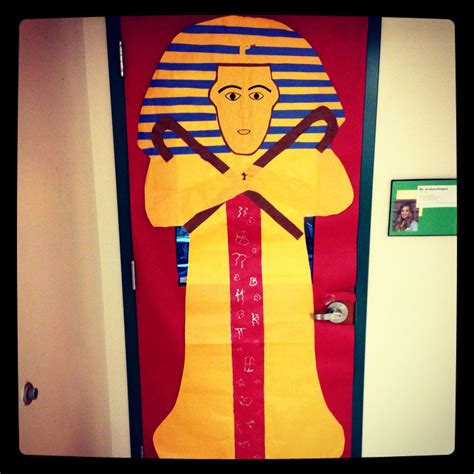 Sarcophagus door for our study of Egypt! | Egipto, Proyectos