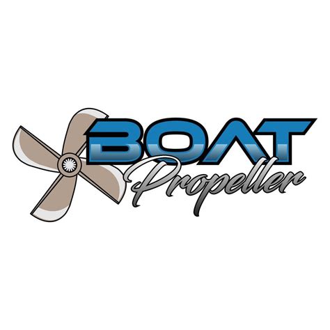 Boat propeller logo 17670821 Vector Art at Vecteezy