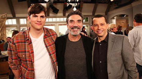 Two and a Half Men Finale: Charlie Sheen, Chuck Lorre and Angus T ...