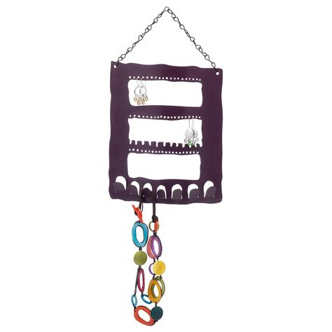 Recycled Metal Jewelry Hanger - Small | Organizer, Holder, Necklace ...