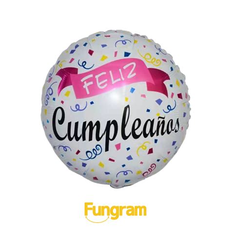 Custom Spanish Happy Birthday Balloons Foil Fabrication Manufacturer ...