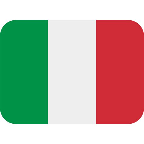 Italy Flag Icon | Twemoji Flags Iconpack | Twitter