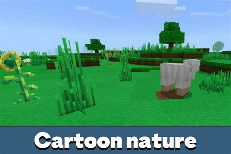 Cartoon Texture Pack for Minecraft PE | Textures for Minecraft PE | Kropers.com