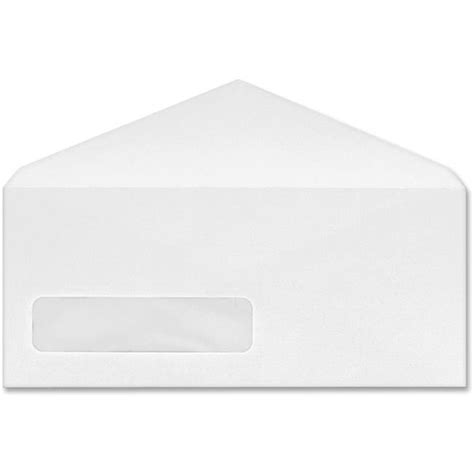 No. 10 Envelope Window - White, 250 Count - Walmart.com - Walmart.com