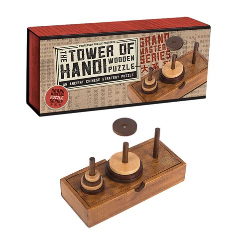 The Tower of Hanoi by Professor Puzzle ⋆ The Mind Games ⋆ Buy it now from our store