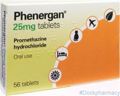 Buy Promethazine 25mg Tablets 56 Tablets - Dock Pharmacy