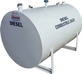 Fuel Tank - 1000 Litre On-Ground Diesel - Fuel Equipment