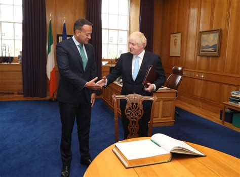 Irish PM given holy water for next meeting with Boris Johnson – POLITICO