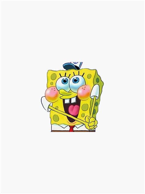 "(GASP) Spongebob" Sticker by MadieStickers | Redbubble