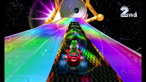 Mario Kart 7: Rainbow Road Footage - YouTube