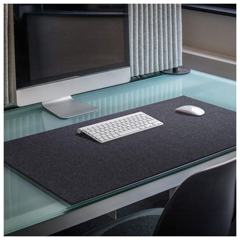 Felt Desk Pad | Rectangular 90x55cm | Graphite | 100% Merino Wool – Felt & Co.