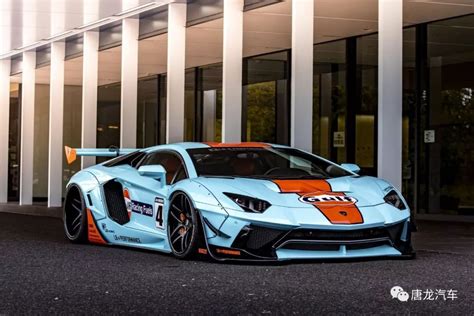 [Lamborghini Aventador LP700-4 LibertyWalk] GULF livery - GTA5-Mods.com