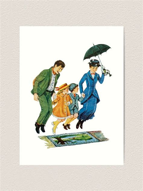 "Mary Poppins XIX" Art Print for Sale by Dacarrot | Redbubble