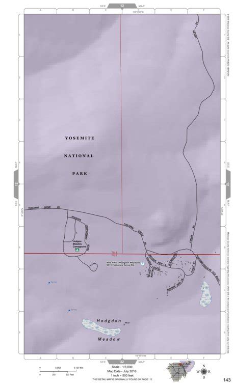 Mariposa Road Atlas Grid Page #143 map by Mariposa County - Avenza Maps ...