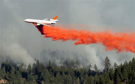 DC-10 air tankers on the Washington Fire - Fire Aviation