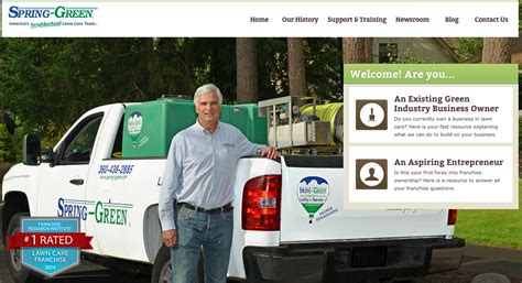 Spring-Green Lawn Care Announces All-New Website | Spring Green Franchise Opportunity