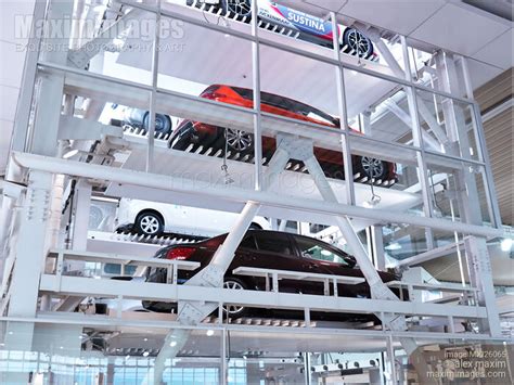 Photo of Cars in multi-level parking garage | Stock Image MXI26065