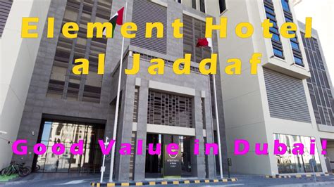 Hotel Review - Element Al Jaddaf, Dubai - YouTube