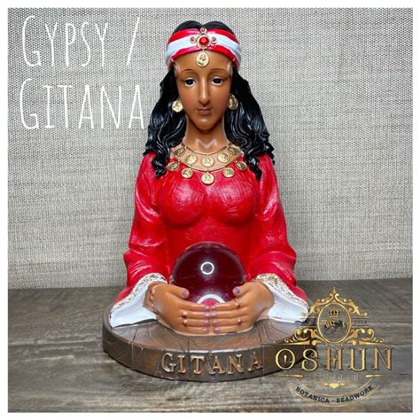 Gypsy Statue Estatua La Gitana - Etsy