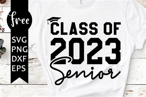 Senior 2023 svg free, class of 2023 svg, high school svg, instant download, silhouette cameo ...