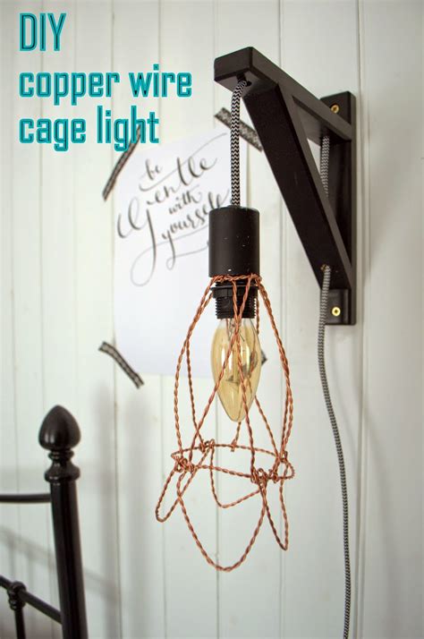 nostalgiecat: Diy wire cage light tutorial