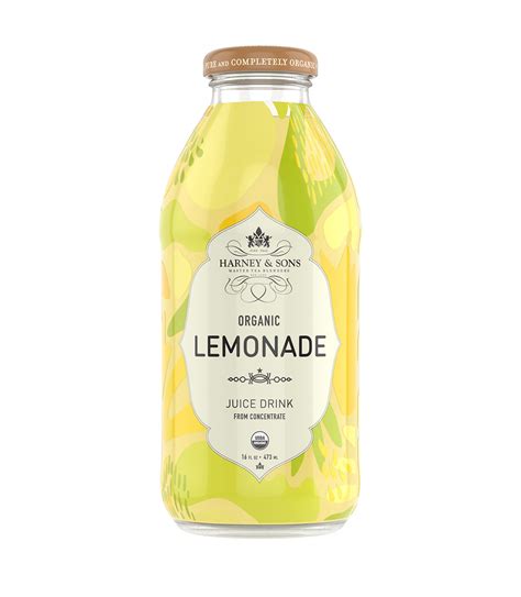 Organic Lemonade | 16oz (Pack of 12) - Harney & Sons Fine Teas