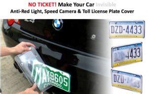 Anti Camera License Plate Cover & Blocker For Zero Fines - RRD.org