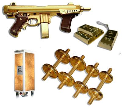 If It's Hip, It's Here (Archives): 26 More Gold-Plated Items For Those ...