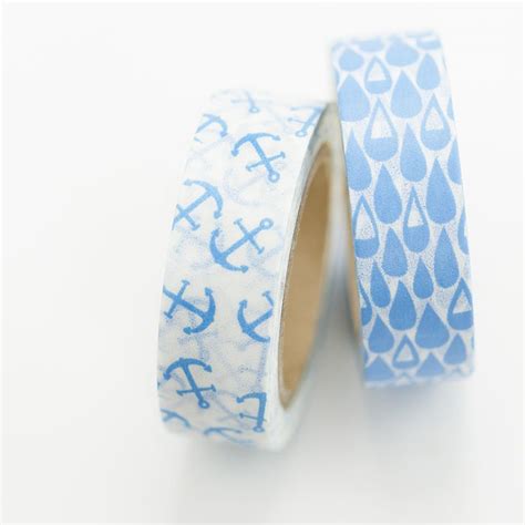 Anchor + Water Washi Tape | Washi tape crafts, Washi tape, Washi tape storage