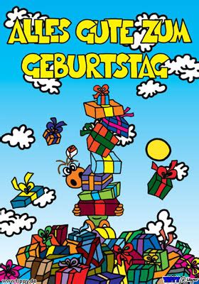 Alles Gute Zum Geburtstag E Card, Gru223karten... | geburtstag wünsche sprüche