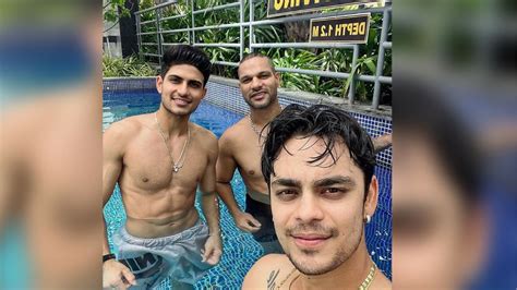 Shubman Gill, Shikhar Dhawan, Ishan Kishan Spend Pool Time Ahead Of 2nd ...