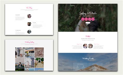 Wedding - Multi-page Free HTML5 Bootstrap Wedding Website Template